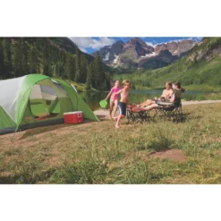 Coleman 6-Person Montana™ Cabin Camping Tent With Extended Awning -Outdoor camping equipment-Coleman 2000001593 LS