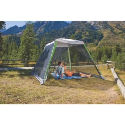 Coleman 10 X 10 Screened Canopy Sun Shelter With Instant Setup -Outdoor camping equipment-Coleman 2000004415 LS