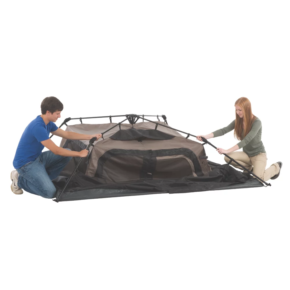 Coleman 4-Person Cabin Camping Tent With Instant Setup 6 Coleman 4-Person Cabin Camping Tent With Instant Setup - Image 4
