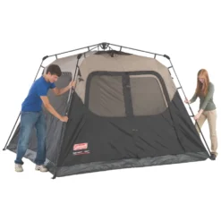 Coleman 4-Person Cabin Camping Tent With Instant Setup 13 Coleman 4-Person Cabin Camping Tent With Instant Setup -Outdoor camping equipment-Coleman 2000007831 Step5