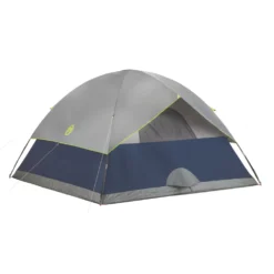 Coleman Sundome® 6-Person Camping Tent -Outdoor camping equipment-Coleman 2000024583 rear