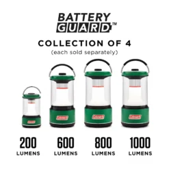 Coleman 1000 Lumens LED Lantern With BatteryGuard™, Green 13 Coleman 1000 Lumens LED Lantern With BatteryGuard™, Green -Outdoor camping equipment-Coleman 2000033983 6 ATF