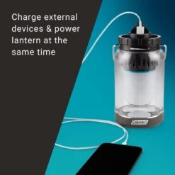 Coleman OneSource™ 600 Lumens LED Lantern & Rechargeable Lithium-Ion Battery -Outdoor camping equipment-Coleman 2000035451 OneSource ATF 6 1
