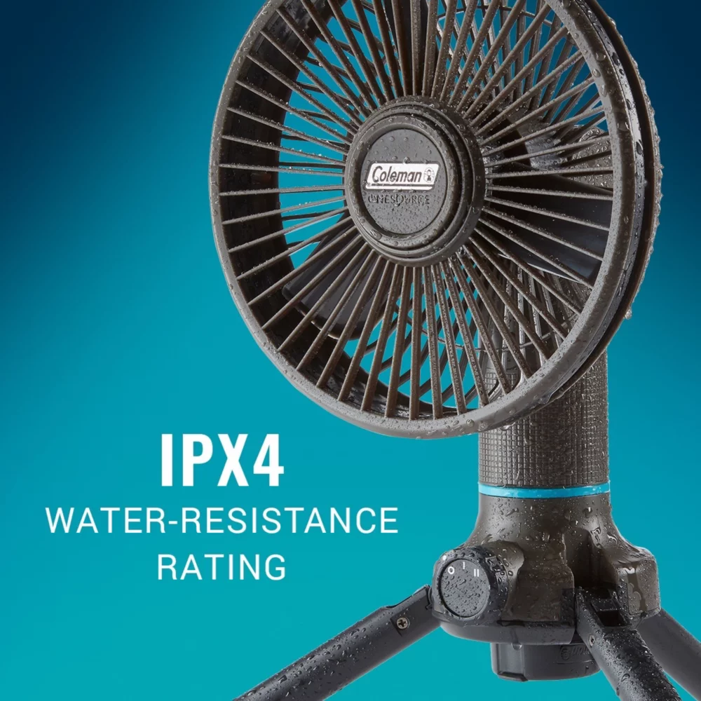 Coleman OneSource™ Multi-Speed Fan & Rechargeable Battery 8 Coleman OneSource™ Multi-Speed Fan & Rechargeable Battery - Image 6