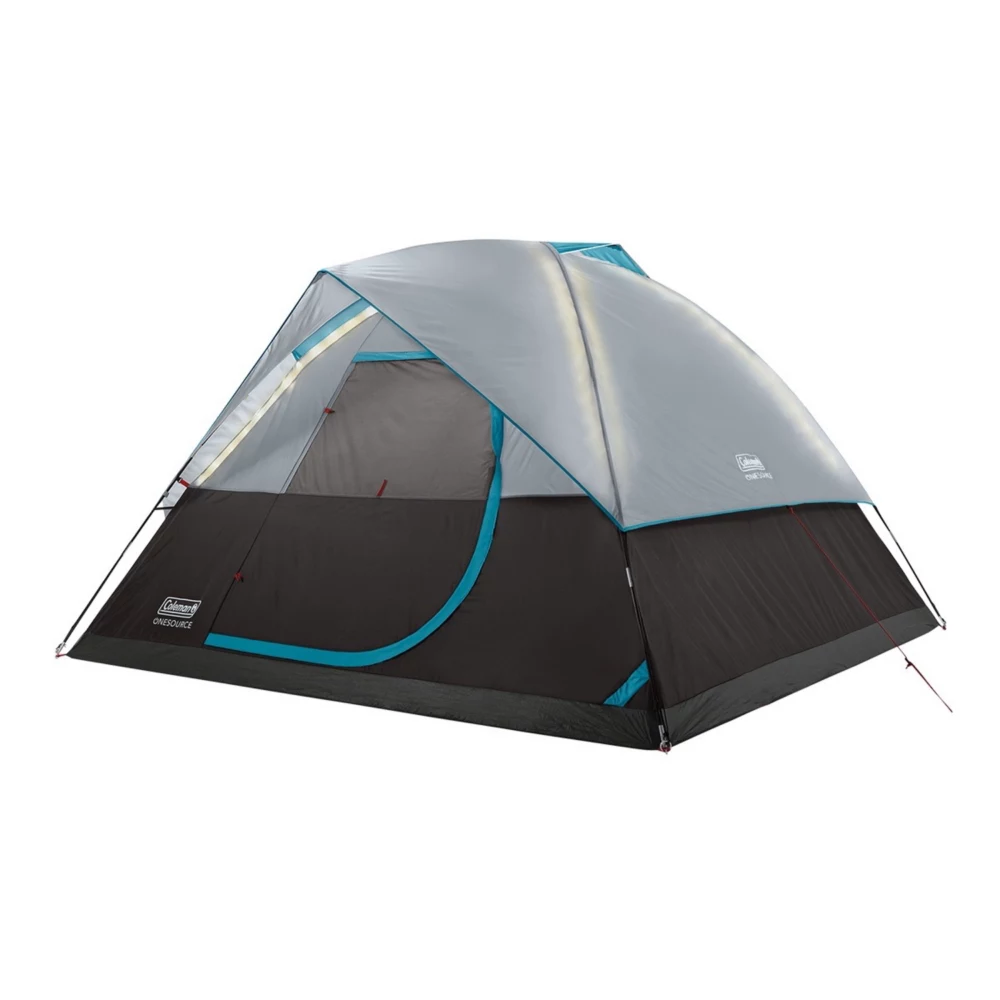 Coleman OneSource™ Rechargeable 4-Person Camping Dome Tent With Airflow System & LED Lighting 3 Coleman OneSource™ Rechargeable 4-Person Camping Dome Tent With Airflow System & LED Lighting