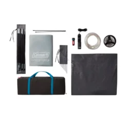 Coleman OneSource™ Rechargeable 6-Person Camping Dome Tent With Airflow System & LED Lighting 19 Coleman OneSource™ Rechargeable 6-Person Camping Dome Tent With Airflow System & LED Lighting -Outdoor camping equipment-Coleman 2000035458 2000035457 TENT DOME ONESOURCE Shot80