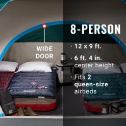 Coleman 8-Person Skydome™ Camping Tent 14 Coleman 8-Person Skydome™ Camping Tent -Outdoor camping equipment-Coleman 2000035803 GSM ATF 5