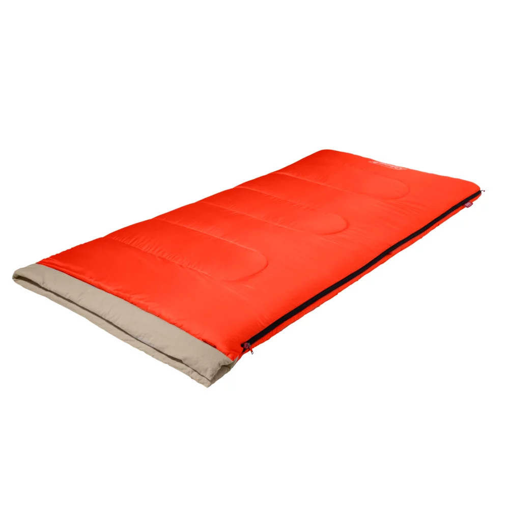 Coleman Oak Point™ 30 Big And Tall Sleeping Bag, Orange 6 Coleman Oak Point™ 30 Big And Tall Sleeping Bag, Orange - Image 4