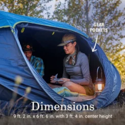 Coleman 4-Person Camp Burst™ Pop-Up Tent With Dark Room™ Technology 13 Coleman 4-Person Camp Burst™ Pop-Up Tent With Dark Room™ Technology -Outdoor camping equipment-Coleman 2155649 ATF5