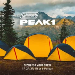 Coleman PEAK1™ 6-Person Dome Tent​ -Outdoor camping equipment-Coleman 2155771 ATF7