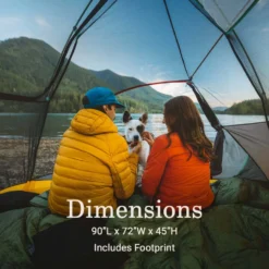 Coleman PEAK1™ 3-Person Backpacking Tent​ -Outdoor camping equipment-Coleman 2155772 ATF6