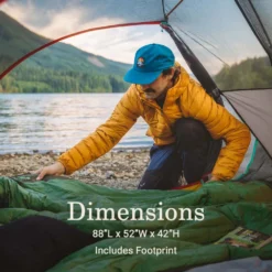 Coleman PEAK1™ 2-Person Backpacking Tent​ -Outdoor camping equipment-Coleman 2155773 ATF6