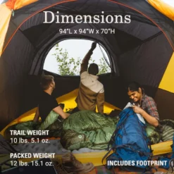 Coleman PEAK1™ 4-Person Dome Tent​ -Outdoor camping equipment-Coleman 2155774 ATF6