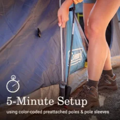 Coleman Skydome™ XL 10-Person Camping Tent With Dark Room™ Technology -Outdoor camping equipment-Coleman 2155783 ATF3