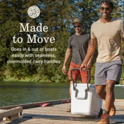 Coleman Atlas Series 100-Quart Marine Cooler With Wheels -Outdoor camping equipment-Coleman 2156016 ATF3