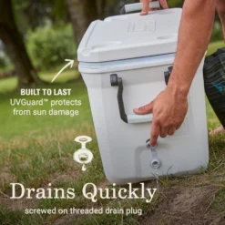 Coleman Atlas Series 120-Quart Marine Cooler -Outdoor camping equipment-Coleman 2156051 ATF4