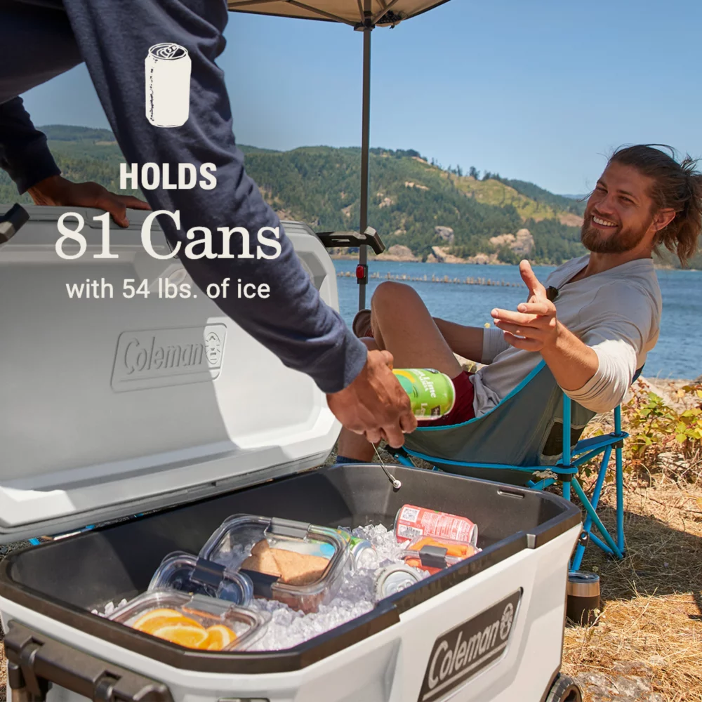 Coleman Convoy™ Series 100-Quart Cooler With Wheels 6 Coleman Convoy™ Series 100-Quart Cooler With Wheels - Image 5
