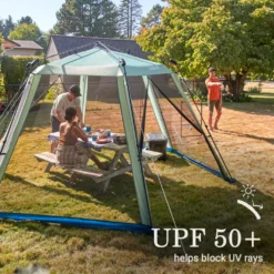 Coleman Skylodge™ 15 X 13 Instant Screen Canopy Tent -Outdoor camping equipment-Coleman 2156417 ShelterSkylodgeScreenhouse 15x13 ATF4