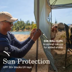 Coleman OASIS™ 10 X 10 Canopy With Sun Wall 13 Coleman OASIS™ 10 X 10 Canopy With Sun Wall -Outdoor camping equipment-Coleman 2156418 OasisLite10x10CanopySunWallMoss ATF5