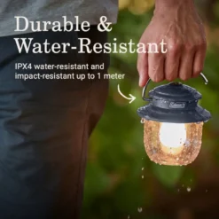 Coleman Classic 300 Lumens LED Lantern, Blue Nights -Outdoor camping equipment-Coleman 2156726 ATF5