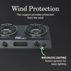 Coleman PEAK1™ 2-Burner Camping Stove -Outdoor camping equipment-Coleman 2157474 ATF3