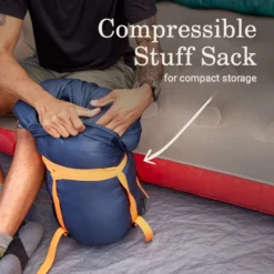 Coleman Big Bay™ 20° Big & Tall Contour Sleeping Bag -Outdoor camping equipment-Coleman 2158165 ATF4