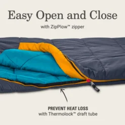 Coleman Big Bay™ 20° Big & Tall Contour Sleeping Bag -Outdoor camping equipment-Coleman 2158165 ATF5