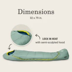 Coleman Big Bay™ 20° Mummy Sleeping Bag -Outdoor camping equipment-Coleman 2158322 ATF3