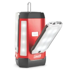Coleman 3-panel 600 Lumen Lantern -Outdoor camping equipment-Coleman 22 2 2000032684 coleman multi panel expansion 3 panel lantern trio red straight on 6