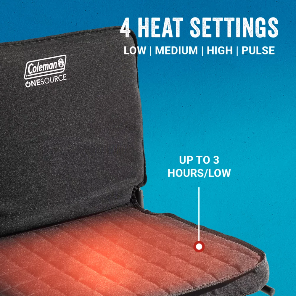 Coleman OneSource™ Heated Stadium Seat With Rechargeable Battery 4 Coleman OneSource™ Heated Stadium Seat With Rechargeable Battery - Image 3