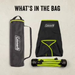 Coleman Mantis Space-Saving Full-Size Low-Profile Chair -Outdoor camping equipment-Coleman Coleman 2000037227 LowProfileChair ATF8