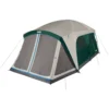 Coleman Skylodge™ 12-Person Camping Tent With Screen Room, Evergreen -Outdoor camping equipment-Coleman Coleman 2000037538 Skylodge ScreenRoom 12P ATF1