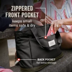 Coleman Outlander™ 20-Can Soft Cooler Tote -Outdoor camping equipment-Coleman Coleman 2000037591 Outlander Black 20Can ATF4