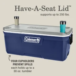 Coleman 316 Series™150-Quart Hard Cooler -Outdoor camping equipment-Coleman Coleman 316 150QuartChest Twilight ATF3