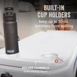 Coleman 316 Series™ 100-Quart Marine Wheeled Cooler -Outdoor camping equipment-Coleman Coleman 316 Series 100QT Marine ATF5