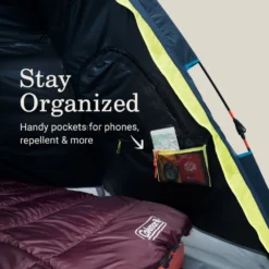 Coleman® Camp Burst™ 4-Person Dark Room™ Camping Tent -Outdoor camping equipment-Coleman Coleman CampBurstTents 4P DarkRoom ATF6