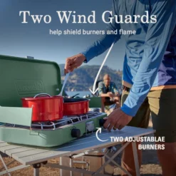 Coleman Cascade™ 222 2-Burner Camping Stove -Outdoor camping equipment-Coleman Coleman Cascade 222 2BurnerCampingStove ATF5