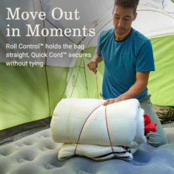 Coleman Flatlands™ 35°F Big & Tall Sleeping Bag -Outdoor camping equipment-Coleman Coleman Flatlands SleepingBags 35F Sand BT ATF5