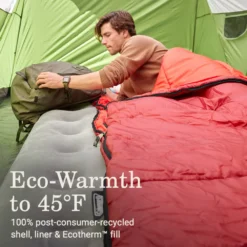 Coleman Flatlands™ 45°F Big & Tall Sleeping Bag 10 Coleman Flatlands™ 45°F Big & Tall Sleeping Bag -Outdoor camping equipment-Coleman Coleman Flatlands SleepingBags 45F Red BT ATF3