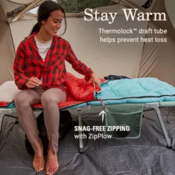 Coleman Flatlands™ 50°F Sleeping Bag 10 Coleman Flatlands™ 50°F Sleeping Bag -Outdoor camping equipment-Coleman Coleman Flatlands SleepingBags 50F BlueHydrangea ATF3