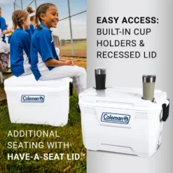 Coleman 316 Series™ 52-Quart Marine Hard Cooler 12 Coleman 316 Series™ 52-Quart Marine Hard Cooler -Outdoor camping equipment-Coleman Coleman MtLoganATF 52 QT Marine 05 1