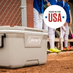 Coleman 316 Series™ 70-Quart Hard Cooler -Outdoor camping equipment-Coleman Coleman MtLogan 70QT ATF base6 1 1