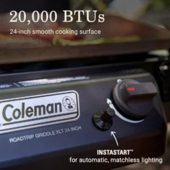 Coleman RoadTrip™ Griddle XLT -Outdoor camping equipment-Coleman Coleman RoadtripGriddle 24Black ATF4