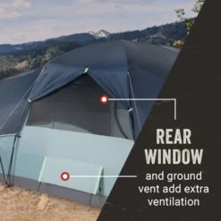 Coleman Skydome™ 8-Person Camping Tent XL, Blue Nights -Outdoor camping equipment-Coleman Coleman Skydome XL 8P BlueNights ATF5