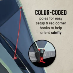 Coleman Skydome™ 12-Person Camping Tent XL, Blue Nights -Outdoor camping equipment-Coleman Coleman Skydome XL 8P BlueNights ATF6