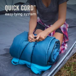 Coleman Kompact™ 20°F Rectangle Sleeping Bag 13 Coleman Kompact™ 20°F Rectangle Sleeping Bag -Outdoor camping equipment-Coleman Coleman SleepingBagRectangle 20D Caribbean ATF6