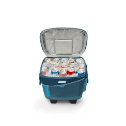 Coleman SPORTFLEX™ 42-Can Soft Cooler With Wheels, Ocean -Outdoor camping equipment-Coleman Coleman SoftCoolers 2000037632 Ocean 2683 FINAL