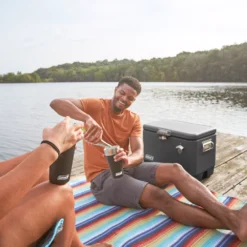 Coleman Reunion™ 54-Quart Steel Belted® Matte Cooler, Midnight 15 Coleman Reunion™ 54-Quart Steel Belted® Matte Cooler, Midnight -Outdoor camping equipment-Coleman Coleman SteelBelted Midnight ATF7