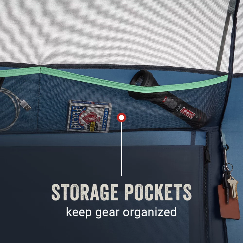 Coleman Sunlodge™ 10-Person Camping Tent, Blue Nights 8 Coleman Sunlodge™ 10-Person Camping Tent, Blue Nights - Image 6