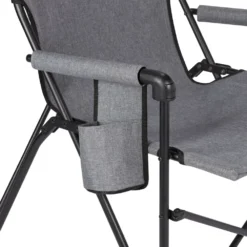 Coleman Forester Series Sling Chair -Outdoor camping equipment-Coleman HKDSlingChair CationicGrey Cupholder20Feature 2000035921